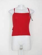 Regata de tricot vakko feminina vermelho