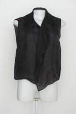 Colete maria bonita feminino preto com Transparência