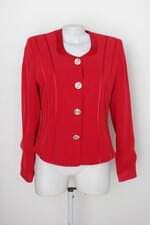 Blazer sioni feminina vermelha