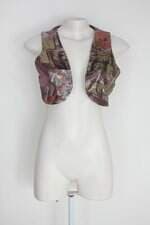 Top cropped feminino estampado com Aplique