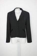 Blazer sônia francisco feminino cinza com Ombreira