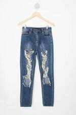 Calça Jeans forever 21 feminina azul