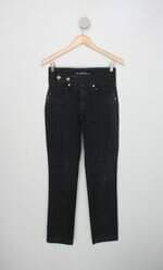 Calça de sarja riccieri woman feminina preta