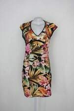 Vestido moikana feminino estampado floral