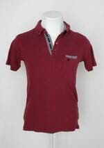 Camisa Polo masculina vermelha