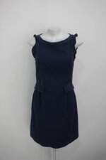 Vestido luigi bertolli feminino azul com Pregas