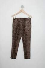 Calça de tecido renner feminina animal print