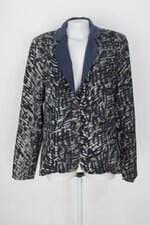 Casaco simulassão feminino estampado