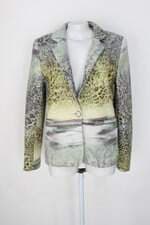 Blazer simulassão femininoestampado