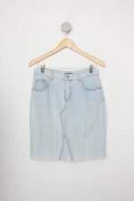 Saia Jeans st john's bay feminina azul