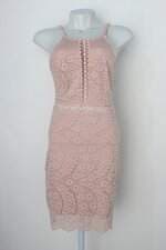Vestido handbook feminino rosa com Franzido e Renda