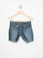 Bermuda jeans doc dog feminina azul