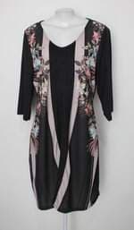 Vestido lisamour feminino preto