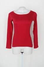 Malha viva feminina vermelha