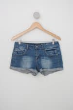 Shorts enjoy feminino azul