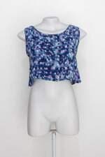 Regata onsay feminina azul estampada com Bordado