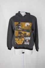 Moletom feminino cinza com Silk