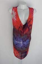 Vestido nakisska feminino estampado com Forro