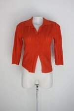 Casaco m. officer feminino laranja com Fenda