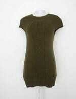 Blusa de tricot feminina verde