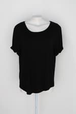 Blusa básica henne & mauritz feminina preta