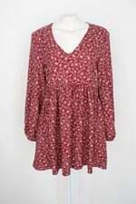 Vestido feminino estampado com Pregas