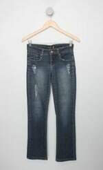 Calça Jeans costume feminina azul