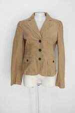 Jaqueta canelada ann taylor feminina bege