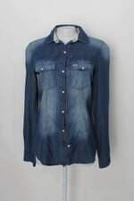 Camisa tng feminina azul