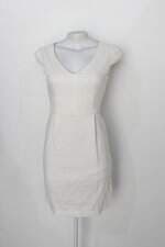 Vestido tvz feminino bege com Forro