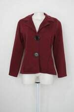 Casaco feminino vermelho