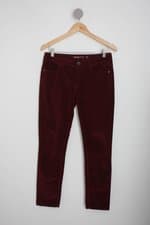 Calça de tecido renner feminina vermelha