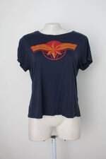 Camiseta renner feminina azul marinho com Silk
