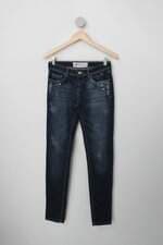 Calça Jeans marisa active feminina azul com Hotfix