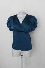 Blusa anne kanner feminina azul