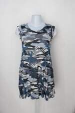Vestido feminino estampado com Forro