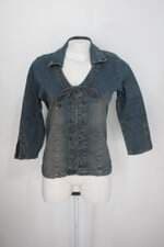 Blusa delawear feminina azul com Tiras