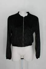 Casaco emme feminino preto com Forro