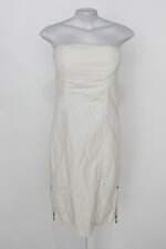 Vestido maria valentina. feminina off-white com Bojo e Spikes