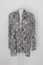 Cardigan canal feminino estampado