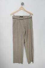 Calça de tecido maria garcia feminina xadrez