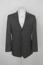 Blazer ricci e colella masculino cinza com Ombreira