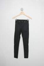 Calça de tecido mamô feminina preta