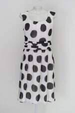 Vestido Afer Basico feminino branco estampado com Forro