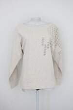 blusa de Malha amie slama feminina bege com Tule