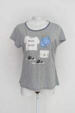 Blusa love trend feminina cinza com Silk e Vivo
