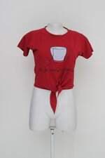 Blusa feminina vermelha com Silk