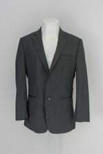 Blazer verti masculino cinza com Ombreira
