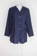 Casaco feminino azul