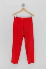 Calça social feminina vermelha
